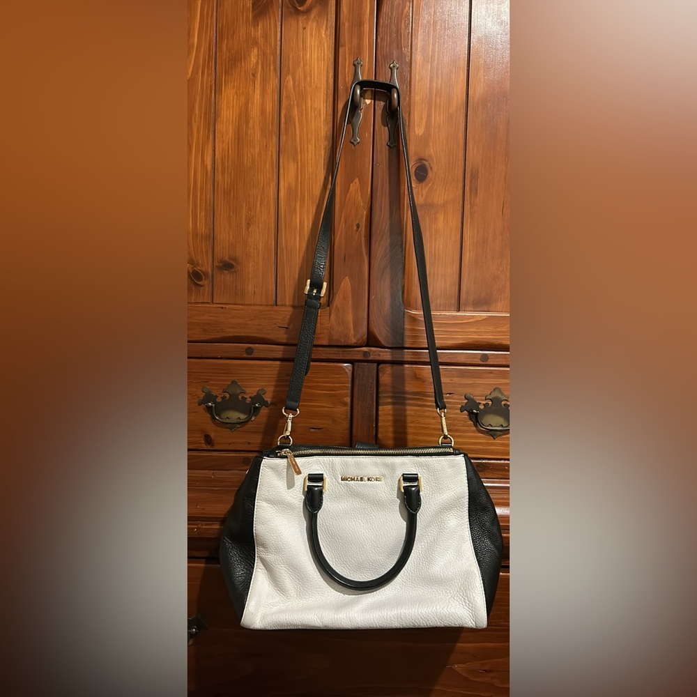 Michael Kors Leather Sutton Satchel